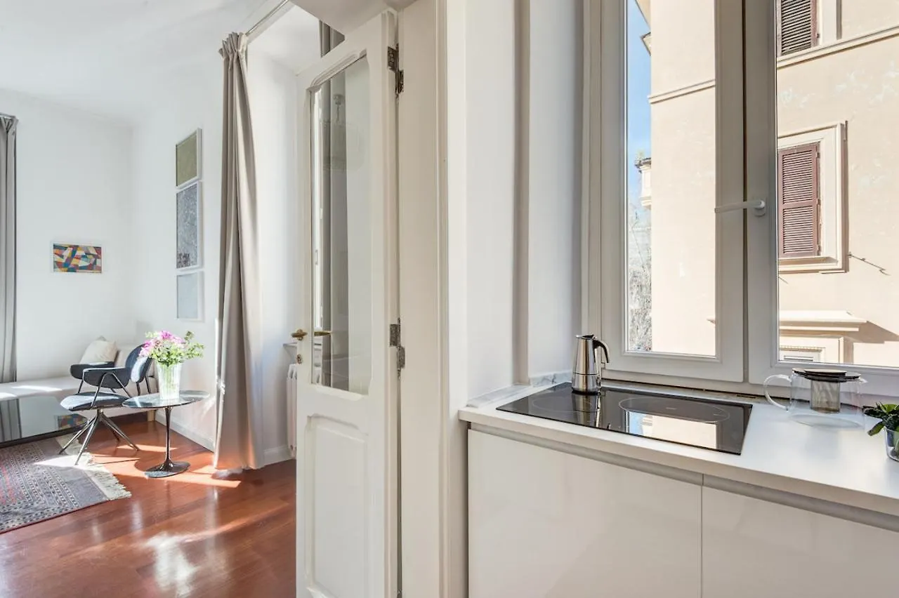 Trastevere Glorioso Wood 2 Bedrooms Apartment Rome